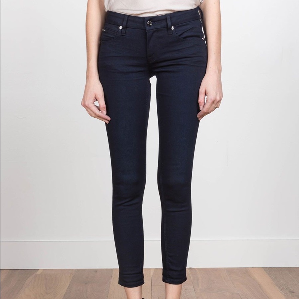 Schoen By Yu Muse Dark Wash Skinny Ankle Jeans